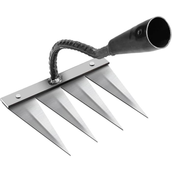 Binette de jardin en acier inoxydable pour désherbage - Binette de rechange pour l'agriculture