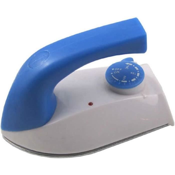 Mini Fer à Repasser Pliable De Voyage - Chauffage Rapide, ABS, 110-220V, 410 G, Pratique Pour Les Déplacements