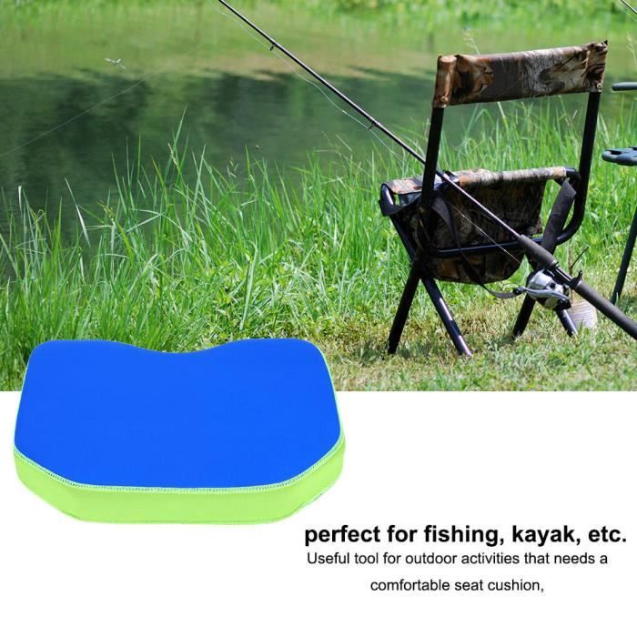 Zxpjkyu Tapis de siège de kayak, coussin de siège gonflable antidérapant imperméable pour kayak de pêche, bateau, randonnée Zxpjkyu Tapis de siège de kayak, coussin de siège gonflable antidérapant imperméable pour kayak de pêche, bateau, randonnée