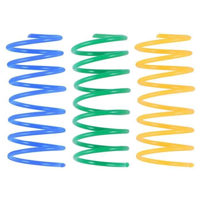 Ressort Arc-en-Ciel Classique XL – 10cm | Jouet Sensoriel & Motricité | Plastique Durable | Pour Enfants & Adultes