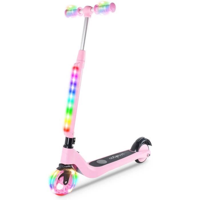 Trottinette électrique rose pour enfant Happy'Trot - MyCocooning