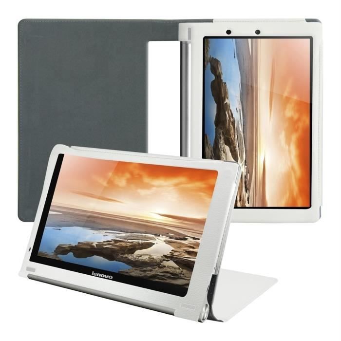 Housse XEPTIO Apple iPad 10,2 Etui rotatif blanc