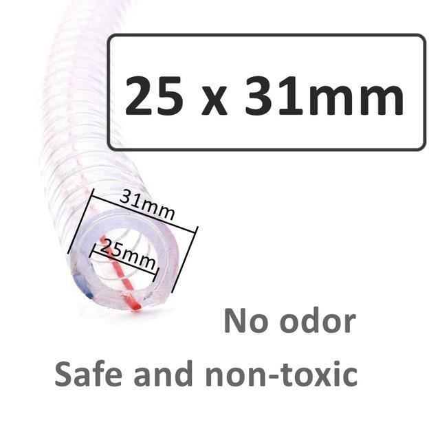 Durite Huile Lubrifiant 16mm X 21mm 1m - Tuyau Flexible Résistant Huile Industriel Jardin