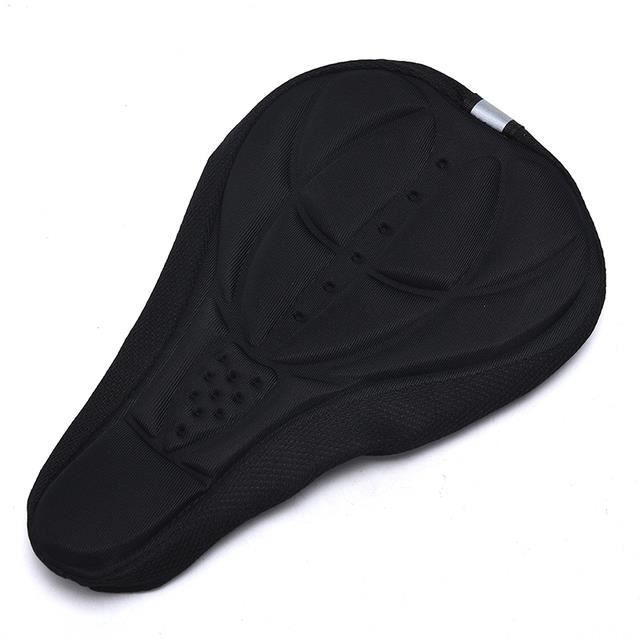 Siège De Selle De Vélo Confort - Coussin Amortisseur Rembourré En PU, Pour VTT/BMX (265x145x23mm)