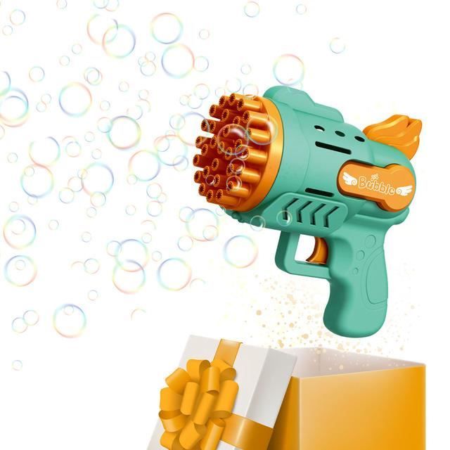 Machine à Bulles Princesse Pistolet Avec Ailes Et Musique - Jouet Bulles Enfant Lumineux Pour Anniversaire