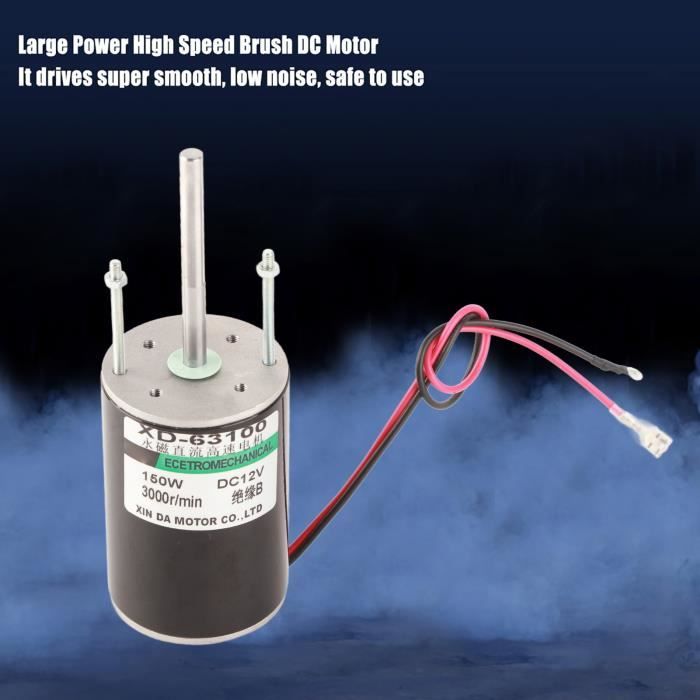 Motoréducteur CC Avec Encodeur De Vitesse Brosse Moteur CC Réducteur Cuivre Acier Inoxydable GA25‑370(DC12V 300RPM
