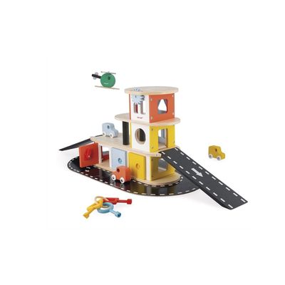 Circuit voiture bois janod top
