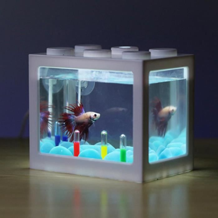 Mini Lampe LED USB pour Aquarium, Lumière à Clipser pour Poissons Précieux,  Plante Fonctionneuse, Lauren, 14