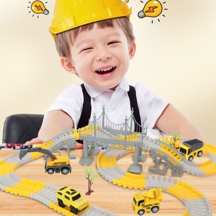 Charmofun 6 Styles Circuit Voiture Enfant, Jeux Éducatif pour Enfants 3