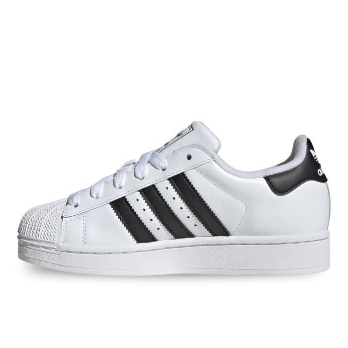 Chaussures Pour Enfant ADIDAS Superstar II J Blanc Cuir 
