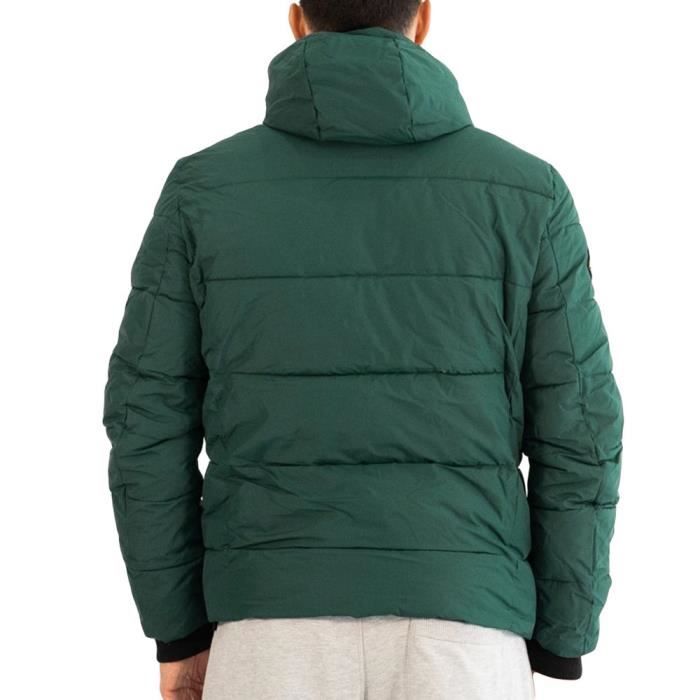Doudoune verte homme clearance
