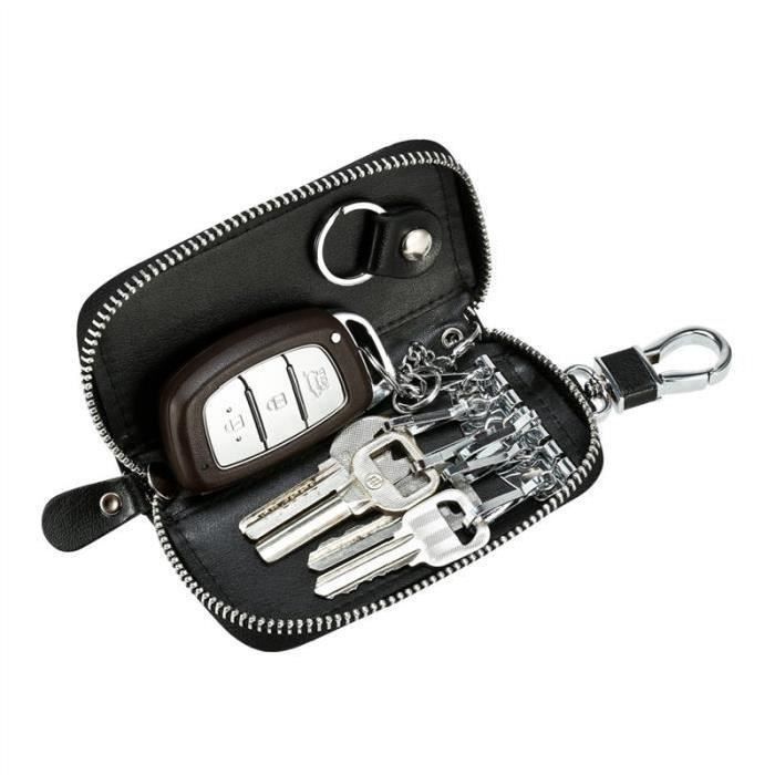 Sac à clés en cuir PU résistant, sac à clés à la mode, portefeuille pour  les ménagères, étui pour clés de voiture, nouvelle pochette pour clés -  AliExpress