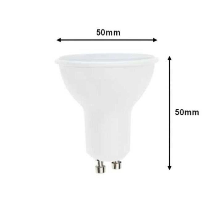 Ampoule LED GU10 10W (Pack de 10) SILUMEN Blanc Froid 20000h — free download
