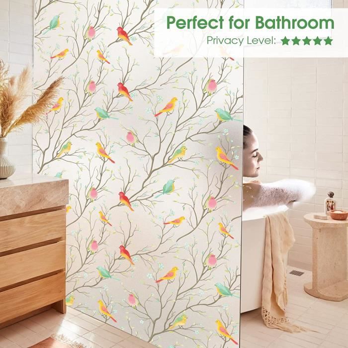 MARAPON® Film miroir de fenêtre, brise-vue, opaque, 44,5 x 200 cm, protection solaire, ne laisse pas de résidus, pour extérieur, fenêtre de toit MARAPON® Film miroir de fenêtre, brise-vue, opaque, 44,5 x 200 cm, protection solaire, ne laisse pas de résidus, pour extérieur, fenêtre de toit