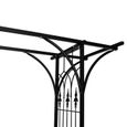 🏡2104Luxueux Magnifique Arches de jardin pour Plantes Grimpantes et Rosiers Décor - Arceau de jardin Pergola à appentis -200 x 52 x-2