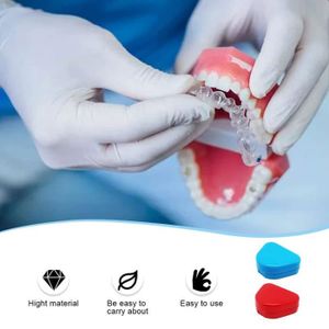 Kit De Retrait Pour Aligneurs Dentaires - 4 Outils + 8 élastiques, Plastique Alimentaire, Bleu Et Blanc