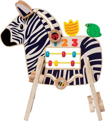 Manhattan Toy Jouet d activite Zebre Safari