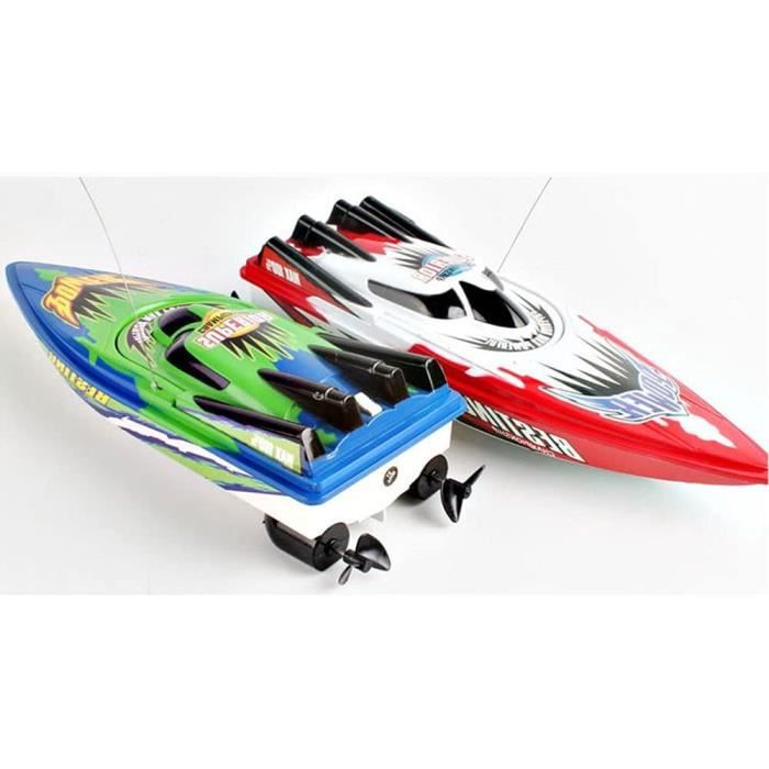 Bateau Télécommandé Rechargeable Pour Piscines,15+Km-H Hovercraft 2 Bateau Télécommandé Rechargeable Pour Piscines,15+Km-H Hovercraft 2