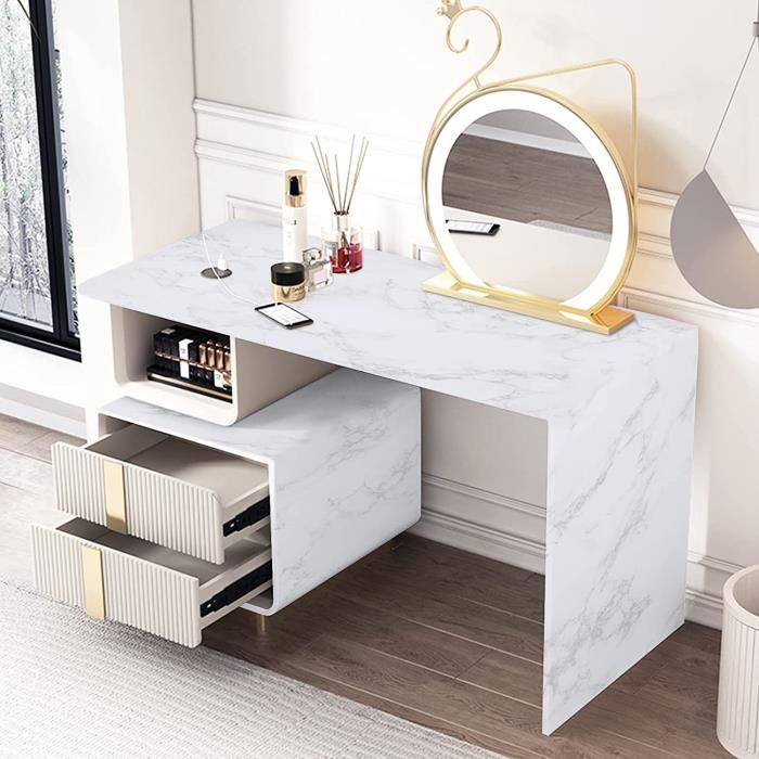 Papier Peint Auto-adhésif En Marbre Blanc, Papier Peint Imperméable En Vinyle Pour Comptoir De Cuisine, Table à Manger - 40*500cm - Bricolage