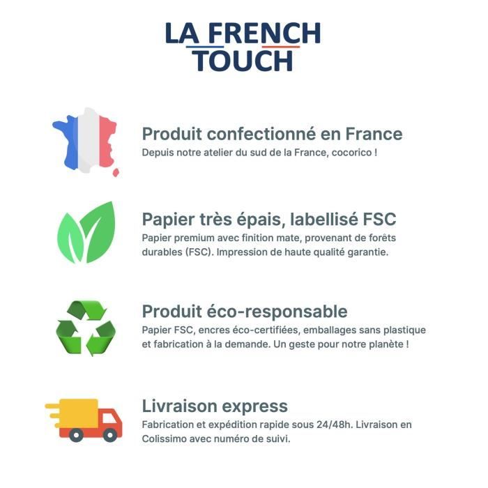 plaquette couleurs format A4 fermé - papier 250g brillant à -15