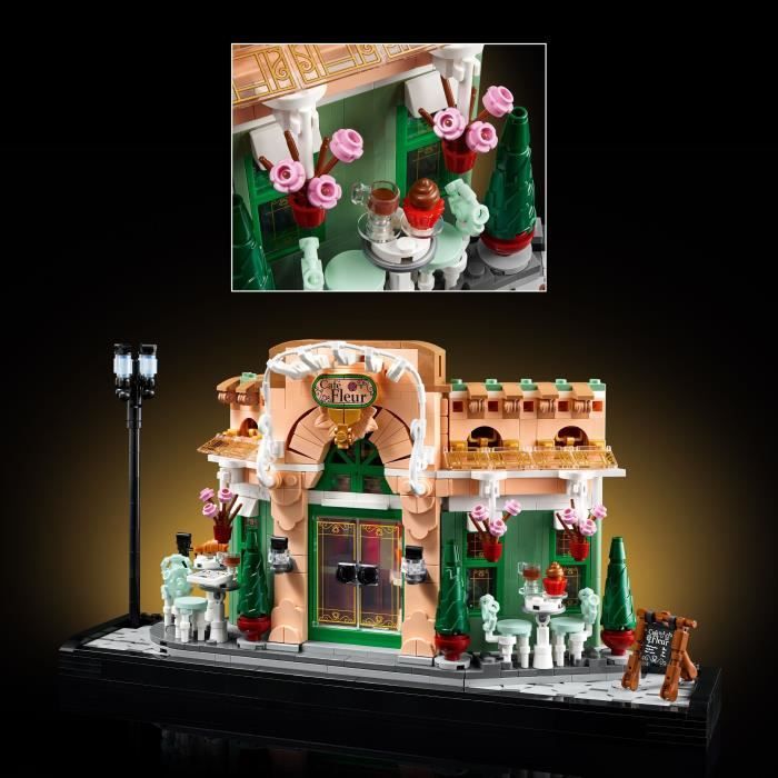 LEGO Icons 10362 Le café français - Décoration parisienne pour étagère ...