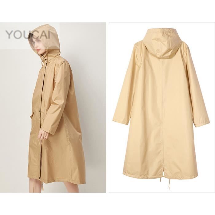 Manteau pluie femme avec capuche on sale