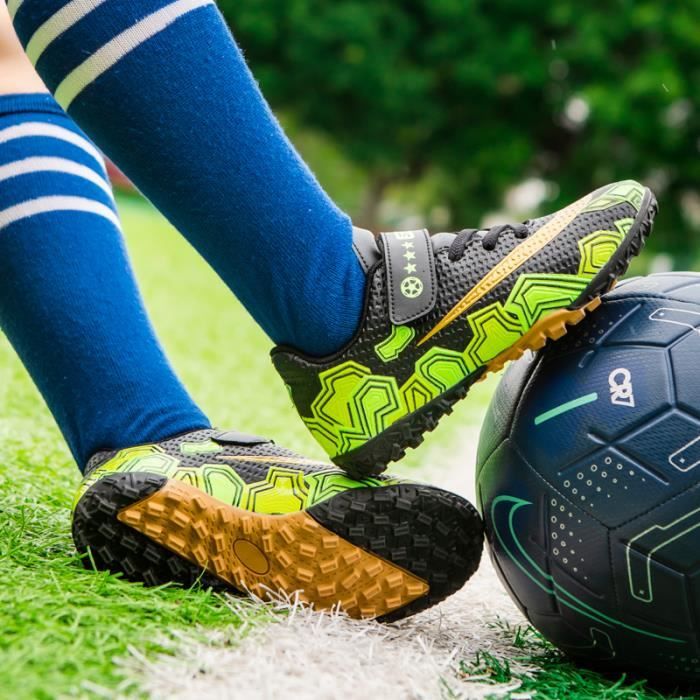 Chaussures d'entraînement de football antidérapantes pour