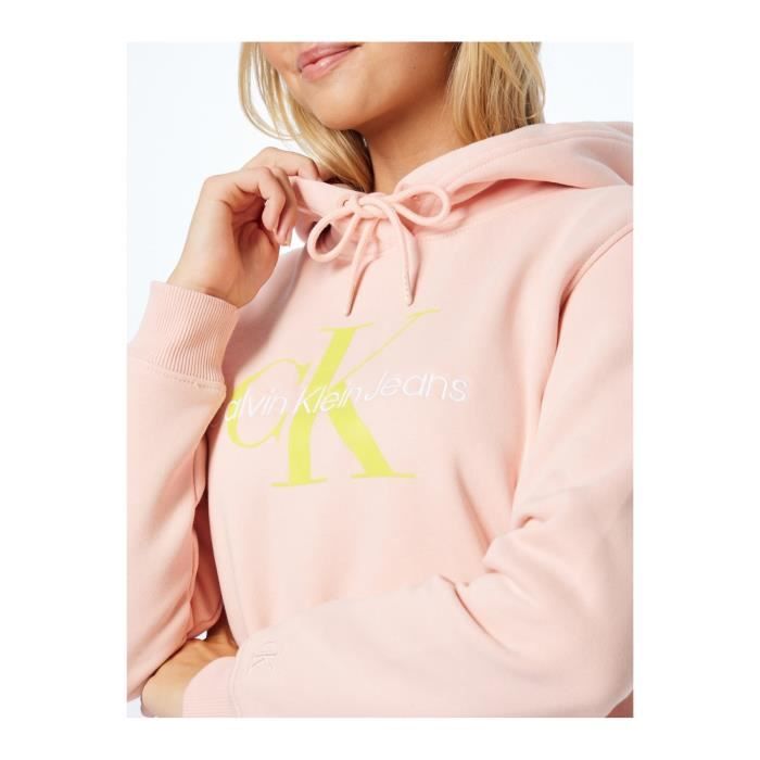 Sweat calvin klein femme rose hot sale