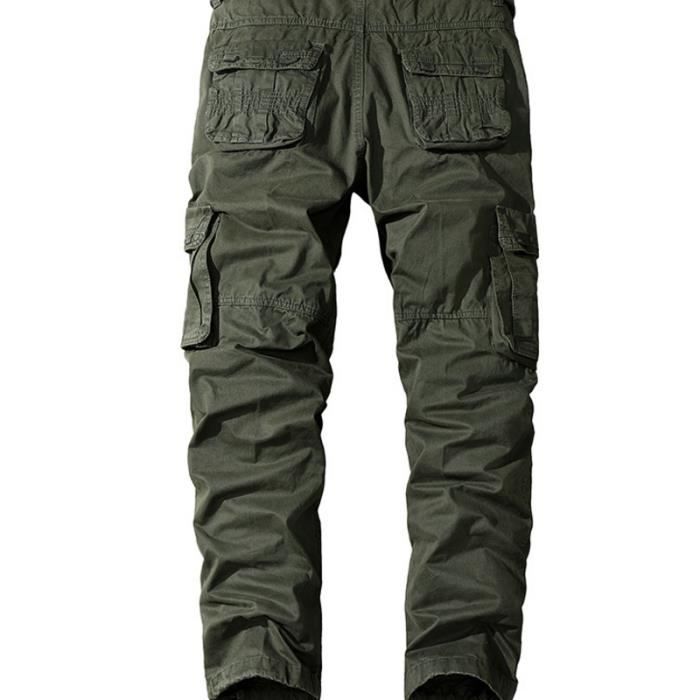 Pantalon militaire noir hot sale