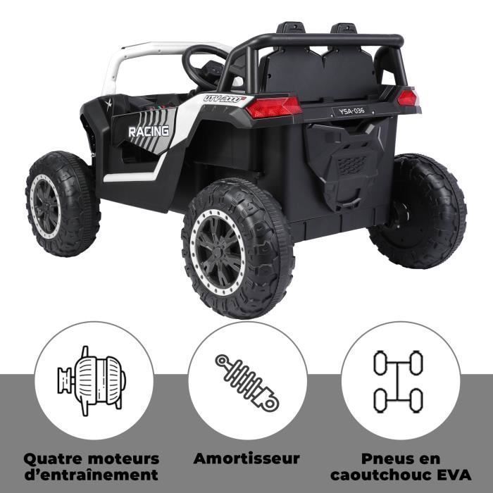 Voiture électrique pour enfants avec télécommande, voiture électrique pour enfan