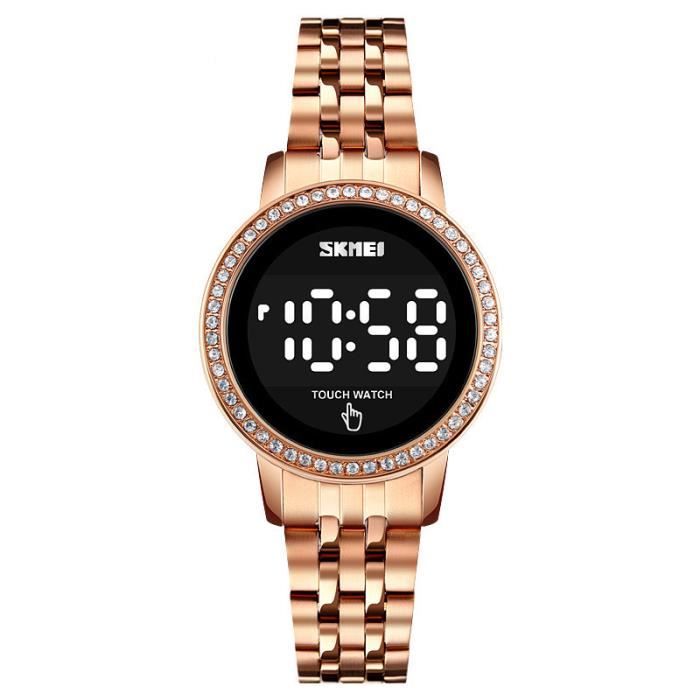 Montre femme online heure digital
