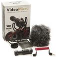 Microphone-caméra RODE Microphones VIDEO MIC MICRO avec câble, avec protection pare-vent-3
