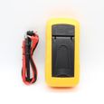 Multimètre digital Ampèremètre Voltmètre Testeur Electrique - XL830L - 600V - Noir/Orange-3