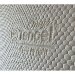 Lot de 2 Oreillers Mousse a Mémoire de Forme matelassès 40x60 h12 cm- Confort Moelleux - Aloe Vera - Maison