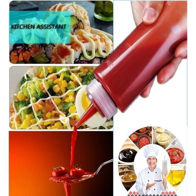TD® flacon sauce plastique cuisine transparent 360ml coulis precision poire  distributeur bouteille ketchup barbecue mayonnaise stock - Cdiscount Maison