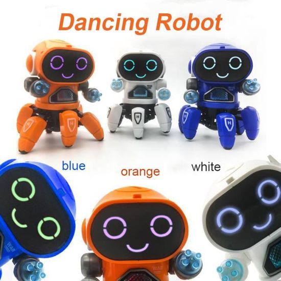 Robot Musical à 6 Griffes pour Enfant, Jouet Éducatif pour Bébé Garçon et  Fille, Poulpe, Araignée, Cadeau d'Anniversaire