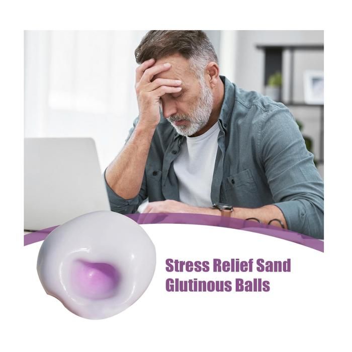 GWAWG – Lot De 4 Balles Anti-stress En Forme De Raisin, Douces Et Colorées, Pour Enfant Et Adulte – Soulage L'anxiété