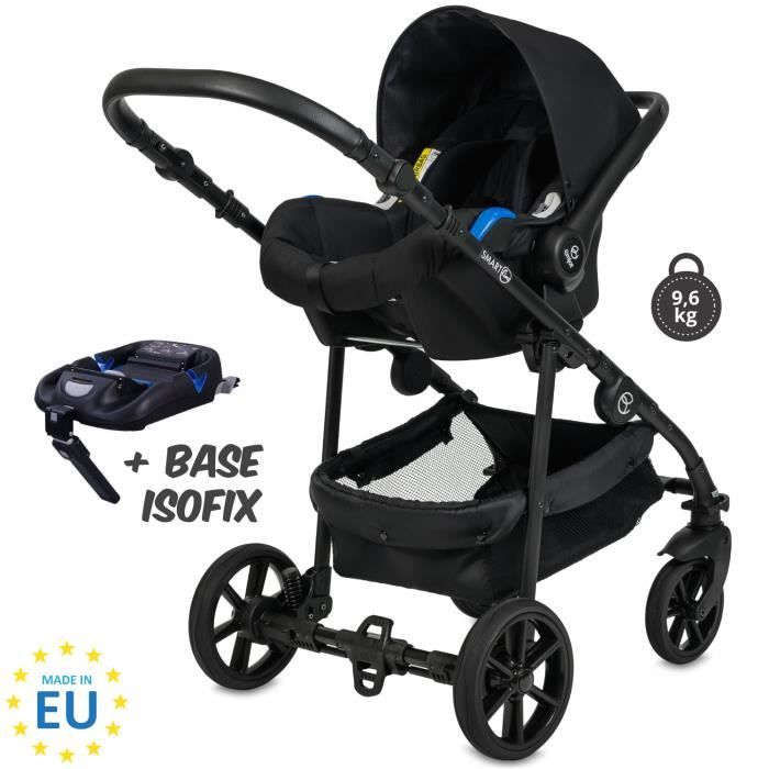 Poussette trio avec base isofix - Cdiscount