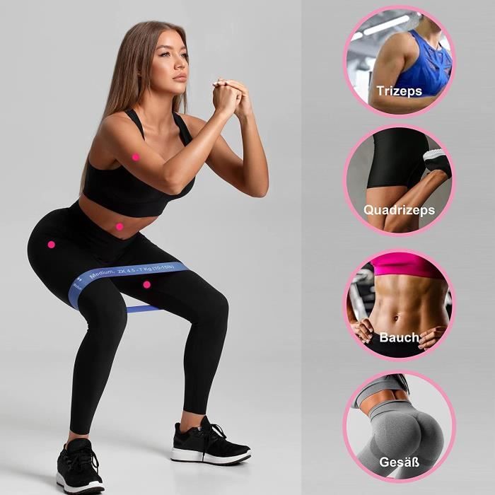 Bandes De Résistance Fitness Mad - 15m De Long - 3 Niveaux (léger, Moyen, Solide) - En Latex Resistance Band Bandes De Résistance Fitness Mad - 15m De Long - 3 Niveaux (léger, Moyen, Solide) - En Latex Resistance Band