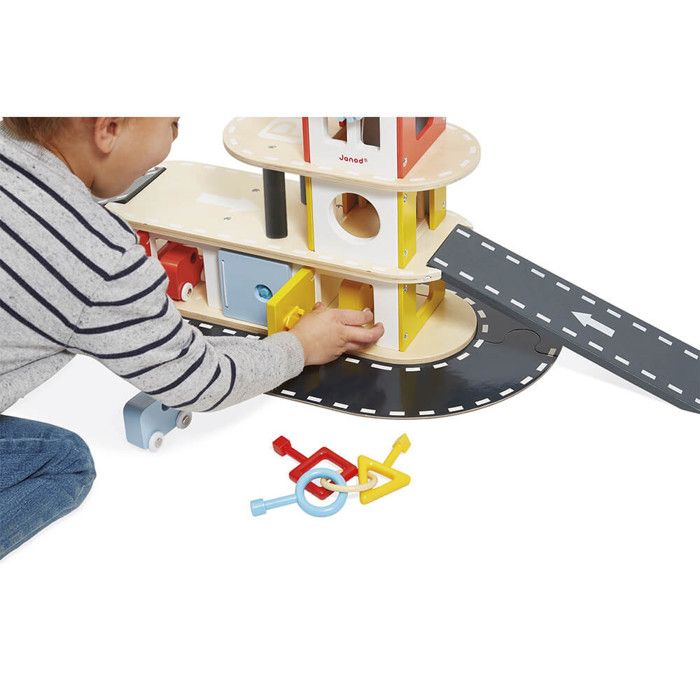 Circuit voiture bois janod outlet