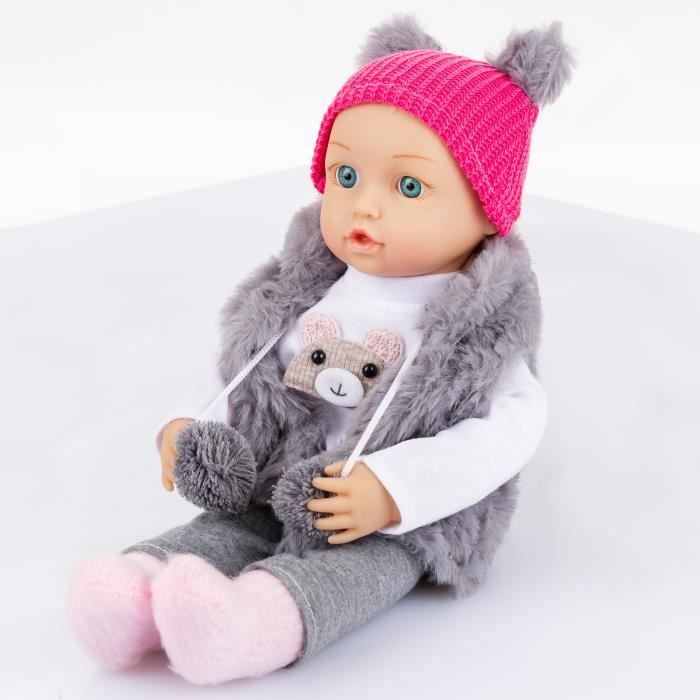 Kinderplay Poupée Bébé Poupee Qui Parle Mama Papa Modele KP4840 Tai