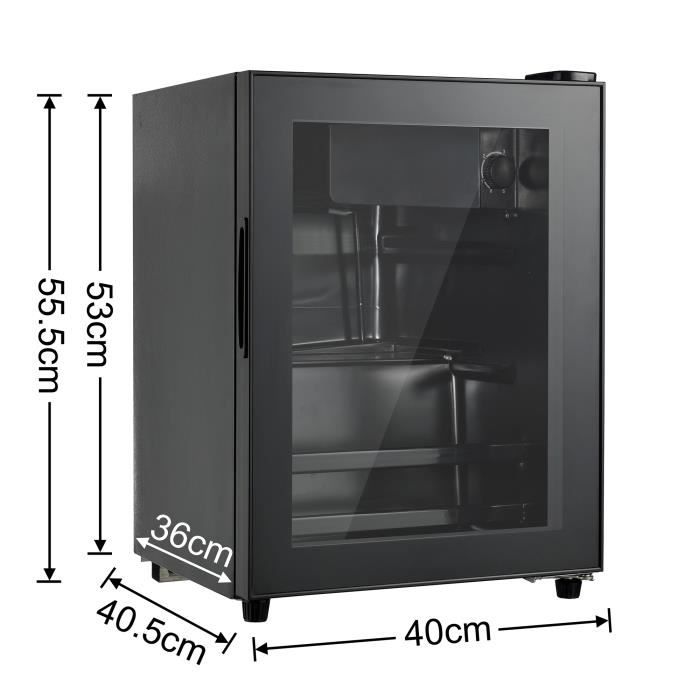 Mini frigo de chambre 55L (3L+52L) - Réfrigérateur à boissons de