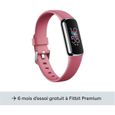 FITBIT Luxe - Bracelet d'activité - Acier inoxydable platine - Ordhidée-0