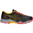 Chaussures de running femme Asics Gel-FujiTrabuco 6 - Noir/corail clair - Régulier - Running-0