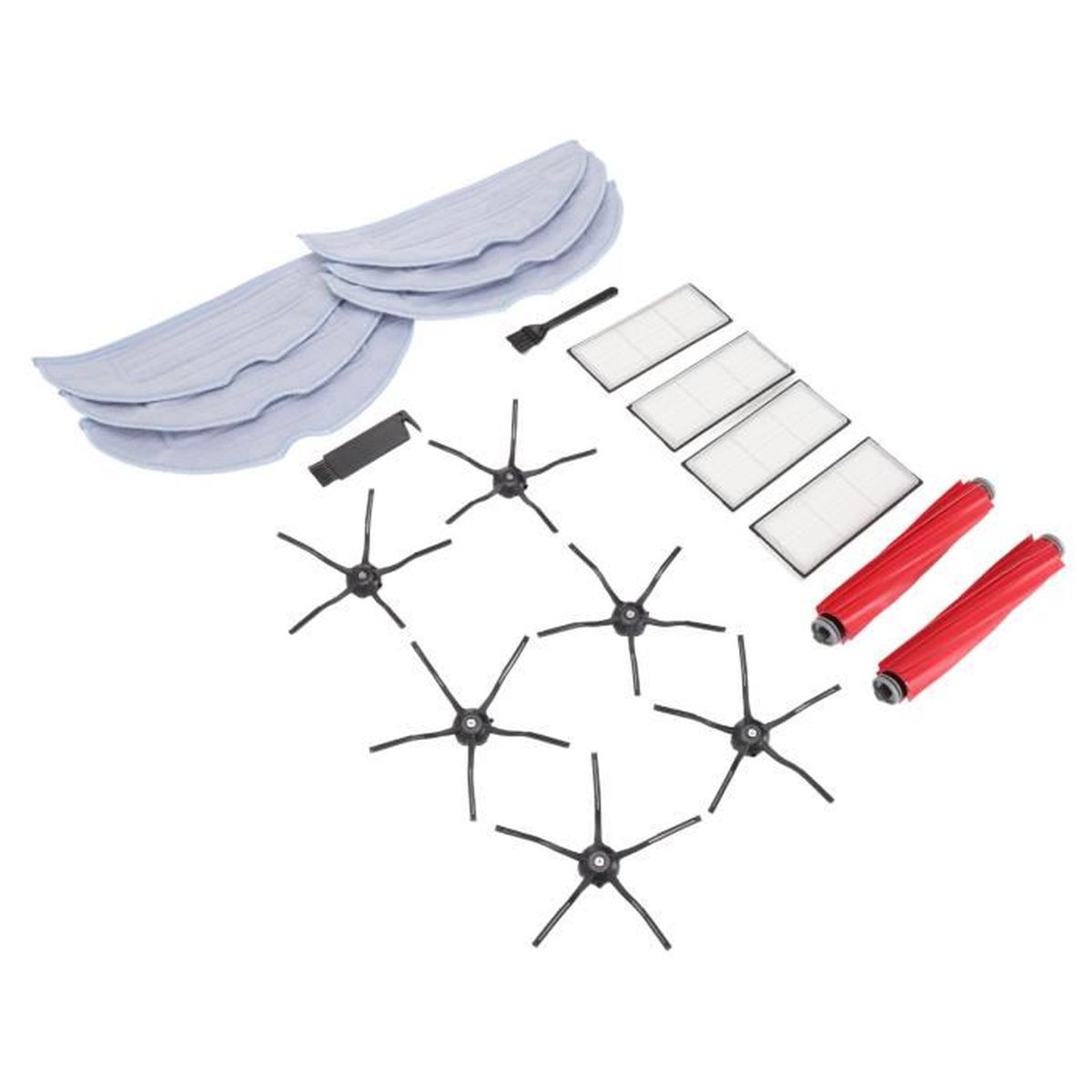 Kit de filtre à brosse pour balayeuse - AKOZON - pour balayeuse J3 - Fibre ABS - Filtrage de la Kit de filtre à brosse pour balayeuse - AKOZON - pour balayeuse J3 - Fibre ABS - Filtrage de la