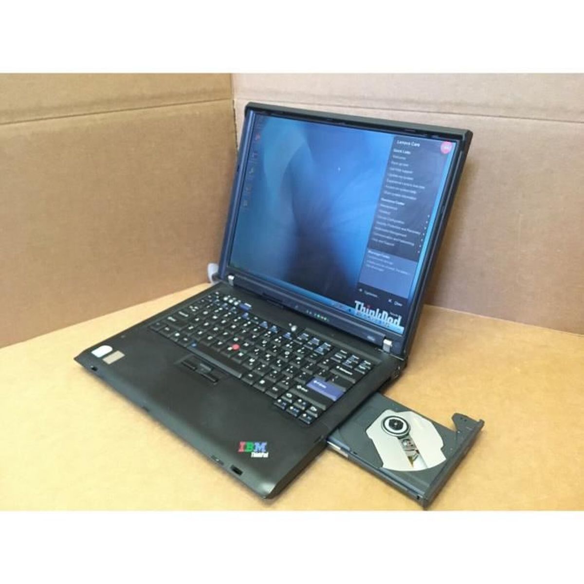 PORTABLE IBM THINKPAD R60e 15