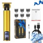 KIPOZI Tondeuse à cheveux pour hommes avec écran LED, recharge sans fil et 6 peignes