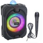 Enceinte lumineuse Bluetooth pour karaoké - INOVALLEY - DANCE CUBE 44 - 150W - Effet kaléidoscope LED