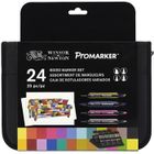 Marqueurs - WINSOR & NEWTON - ProMarker - Couleurs translucides - 12 marqueurs