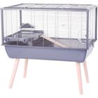 Cage rongeur surélevée - ZOLUX - Néolife - Pour hamster - 78 x 48 x 75 cm - Gris